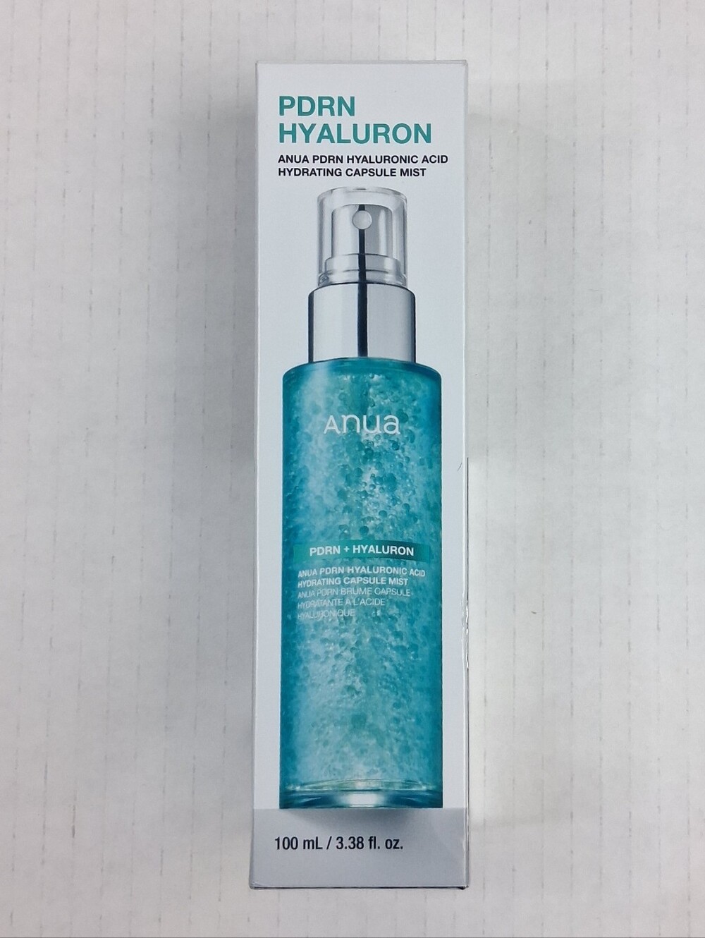 Anua PDRN Hyaluronic Acid Hydrating Capsule Mist 3.38oz.